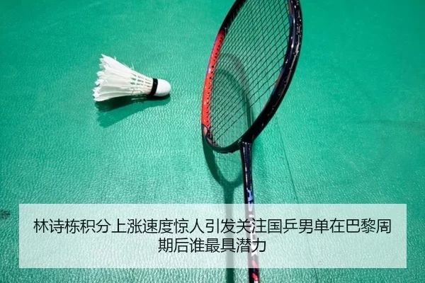林诗栋积分上涨速度惊人引发关注国乒男单在巴黎周期后谁最具潜力