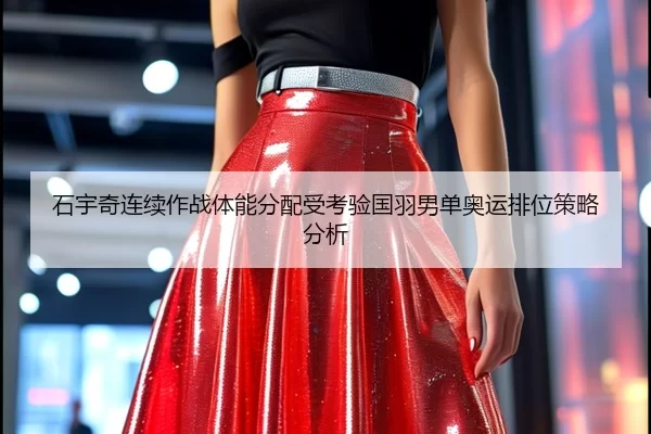 石宇奇连续作战体能分配受考验国羽男单奥运排位策略分析